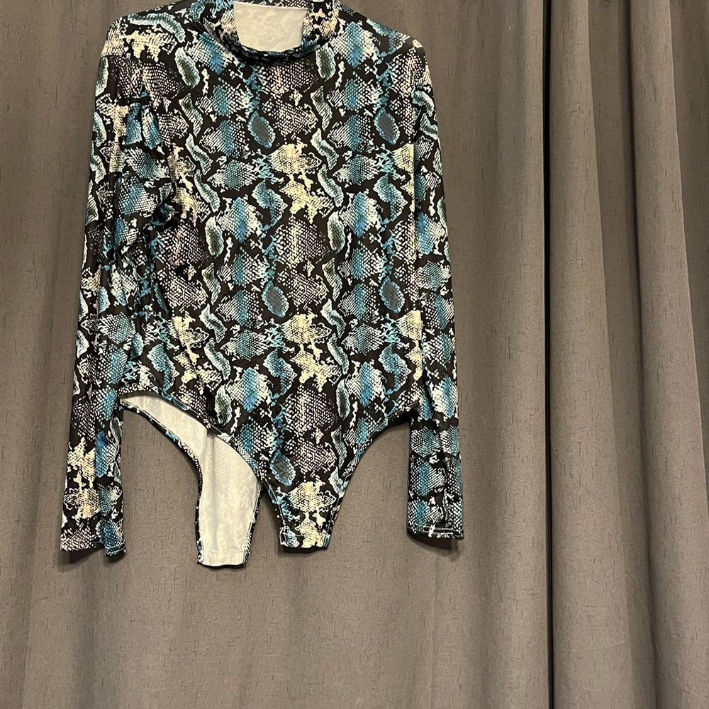 Snake skin bodysuit